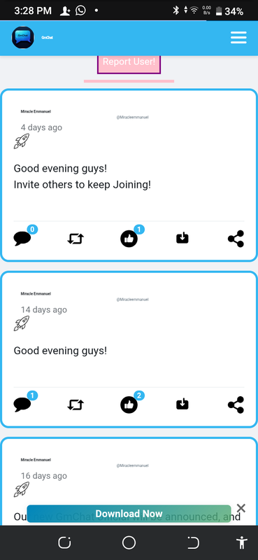 GmChat Feed