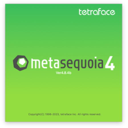 Metasequoia 4.8.4b EX Edition macOS