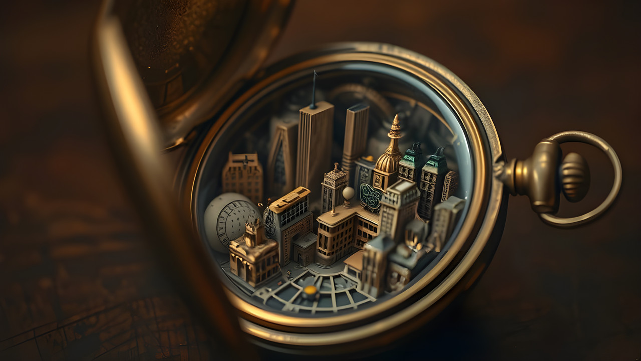 Mini City In Watch