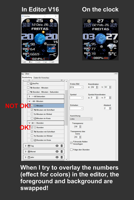 BIP 6 Editor V16 Fehler Beschreibung