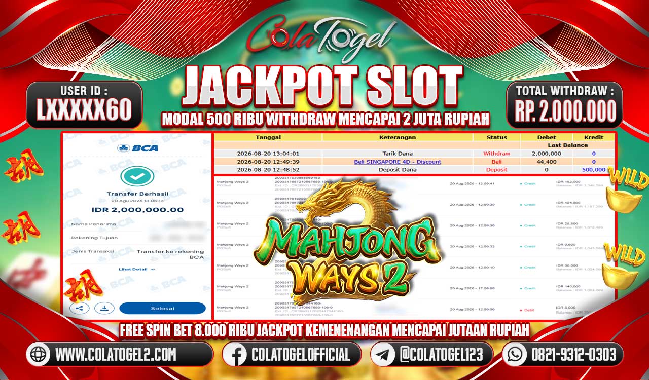 JACKPOT SLOT GACORR!!