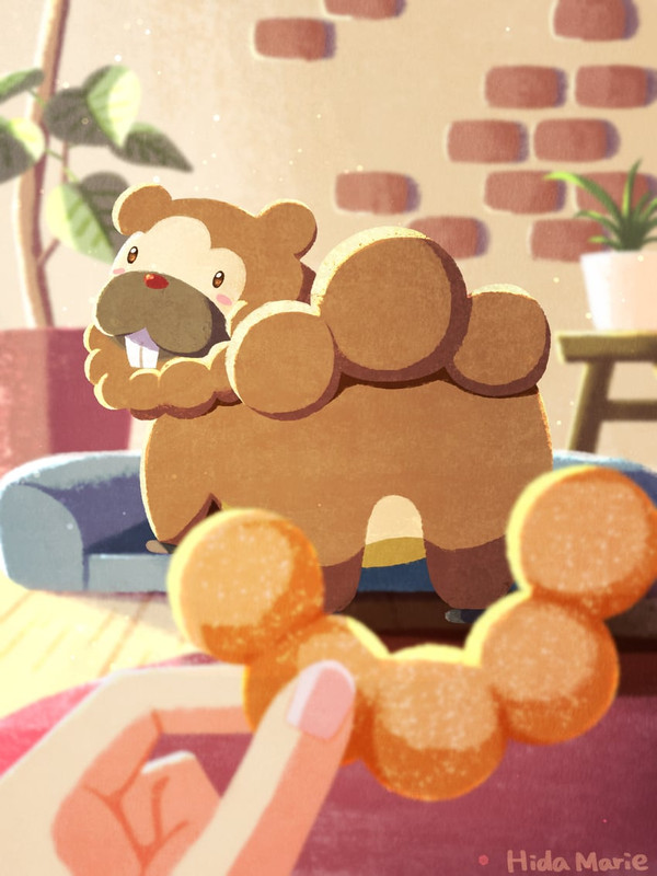 bidoof-pokemon-drawn-by-hidamarieart-sam