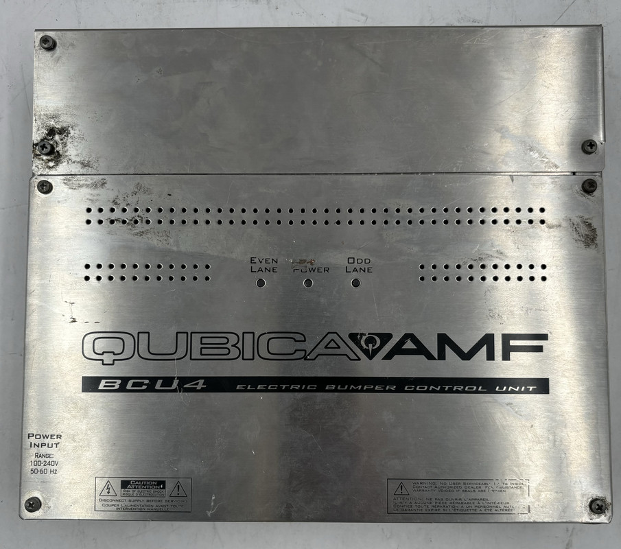 QUBICA AMF BCU4 ELECTRIC BUMPER CONTROL UNIT 288-950-005