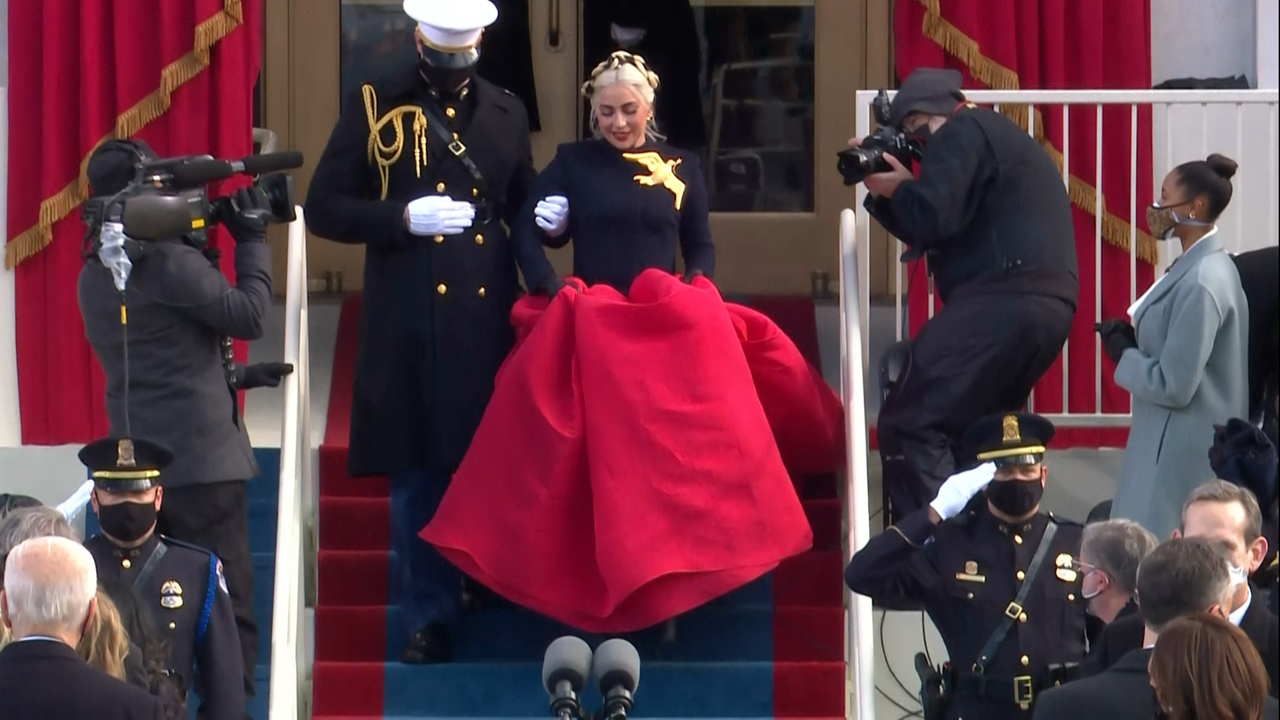 Lady Gaga - The Star-Spangled Banner,Inauguration of Joe Biden,Jan 20, 2021(FEED-1080i-MPA2.0-@rt-v-