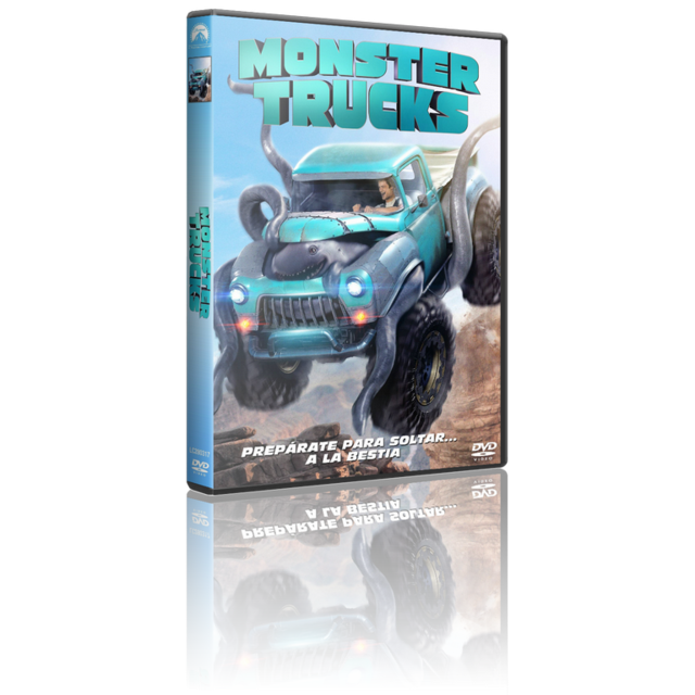 Portada - Monster Trucks [DVD9 Full][Pal][Cast/Ing/Ale][Sub:Varios][Fantástico][2017]