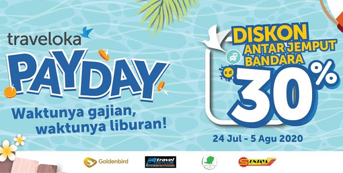 Promo Traveloka antar jemput bandara,