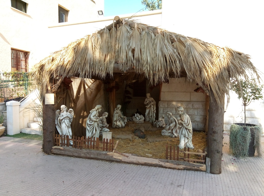 У церкви св. Иосифа в Хайфе 25.12.2018