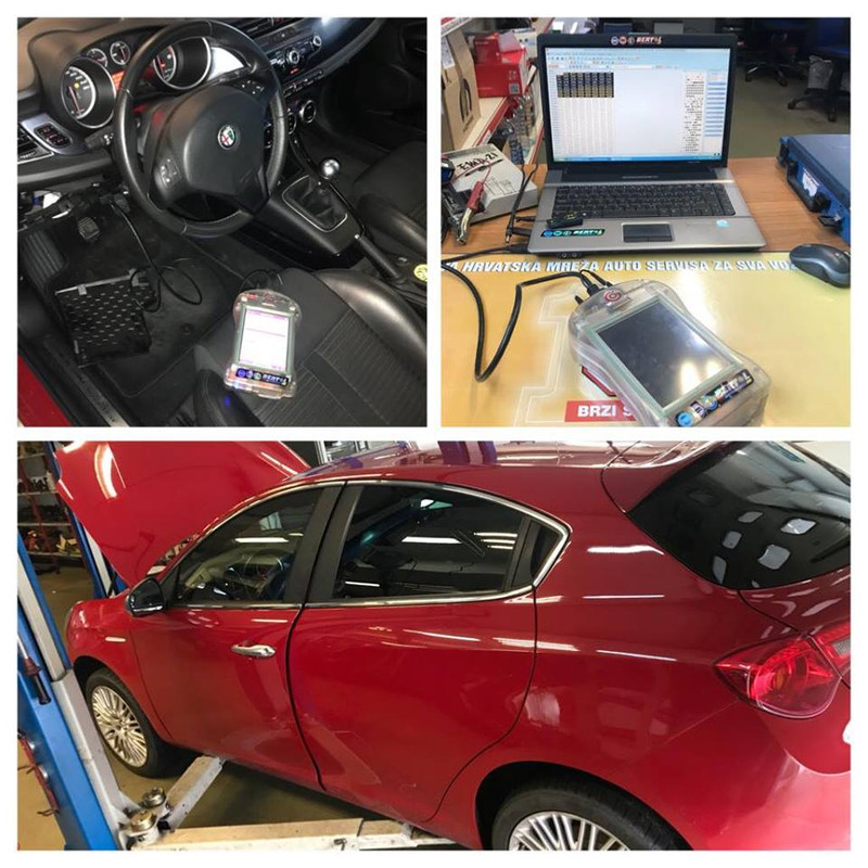 AR Giulieta 2.0 MJet Chip 20%, EGR, DPF, regeneracije off