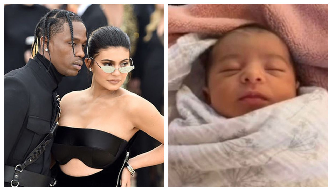 Filtran en redes sociales una supuesta foto de Wolf, el hijo de Kylie Jenner