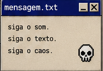 Mensagem txt