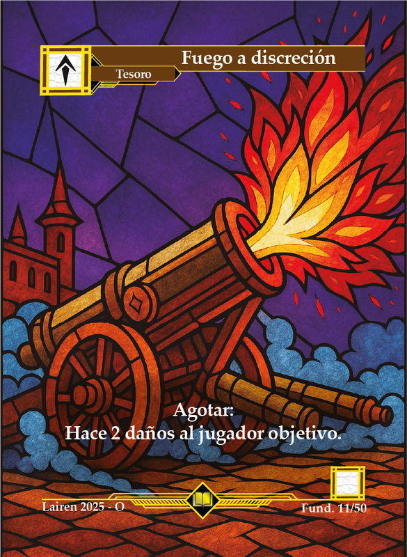 FUEGO A DISCRECION