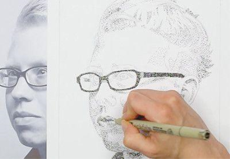 The Art of Pointillism Portraits