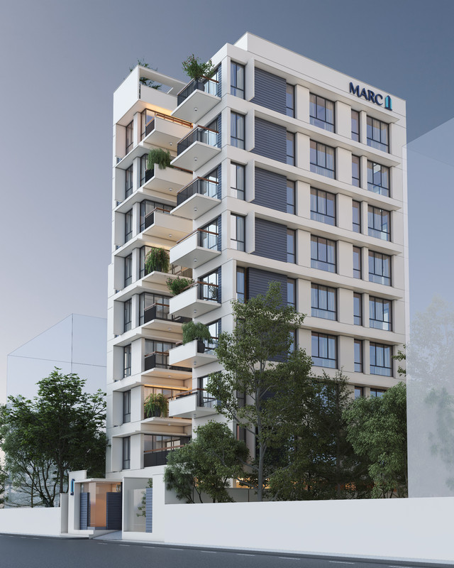 Architectural Tower Elevation 05