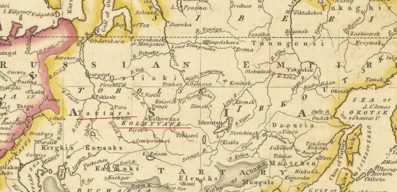 1817г филдинг колывань