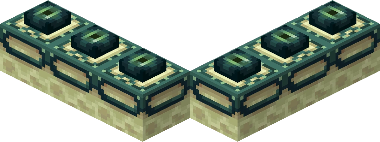 bottom half of minecraft end portal frame