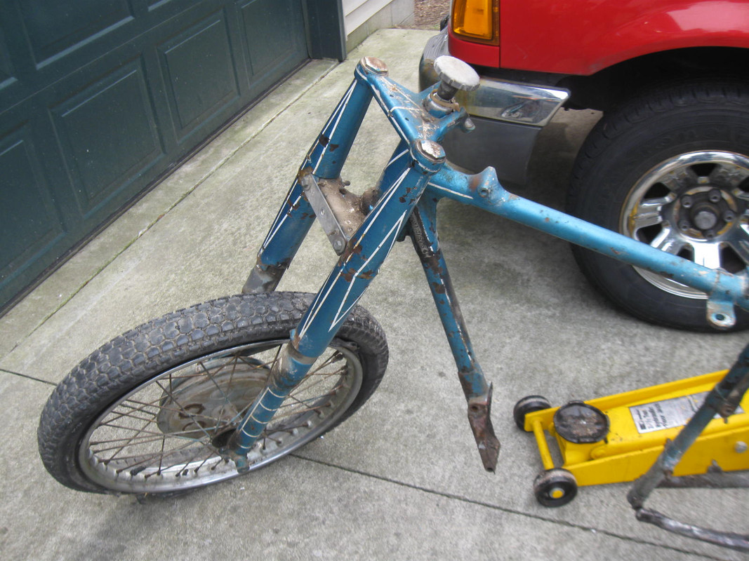 Custon Gas Tank Mount