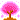 A pixel art gif of a sakura tree growing to full size