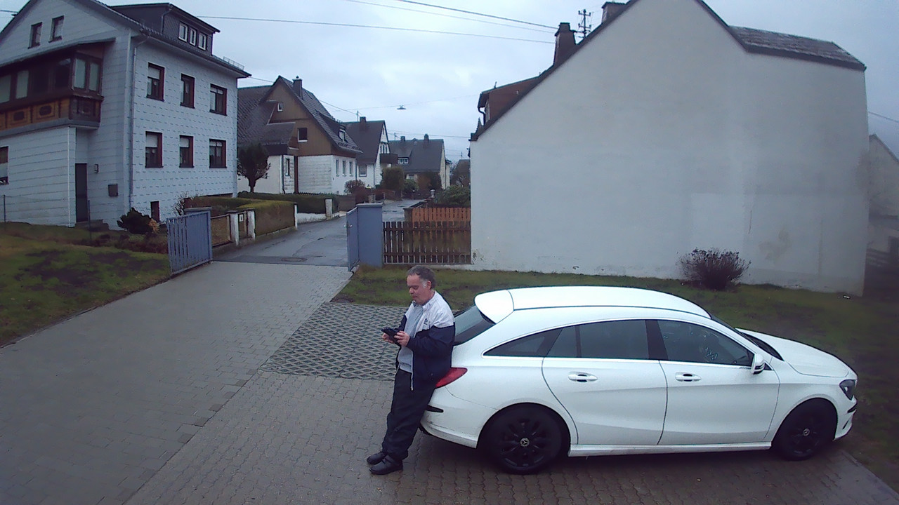 Testflug meiner Drohne