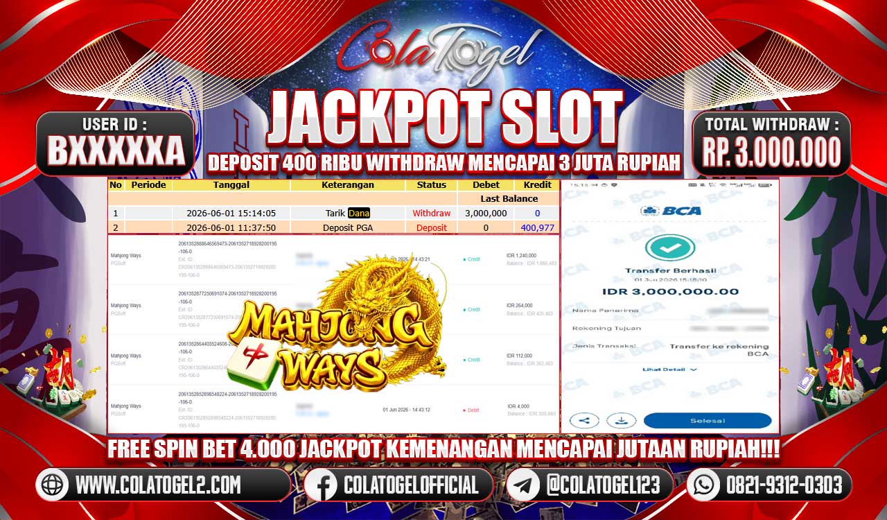 JACKPOT SLOT GACOR!!