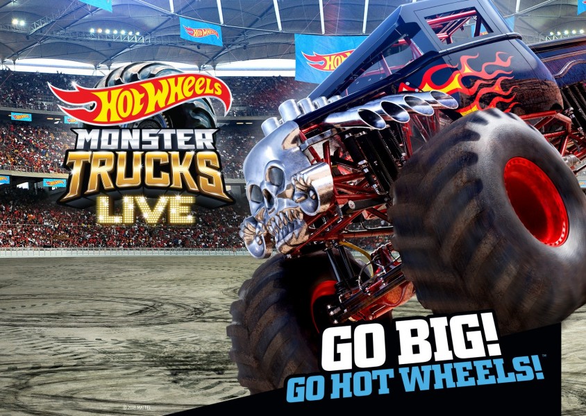 monster truck hot wheels show