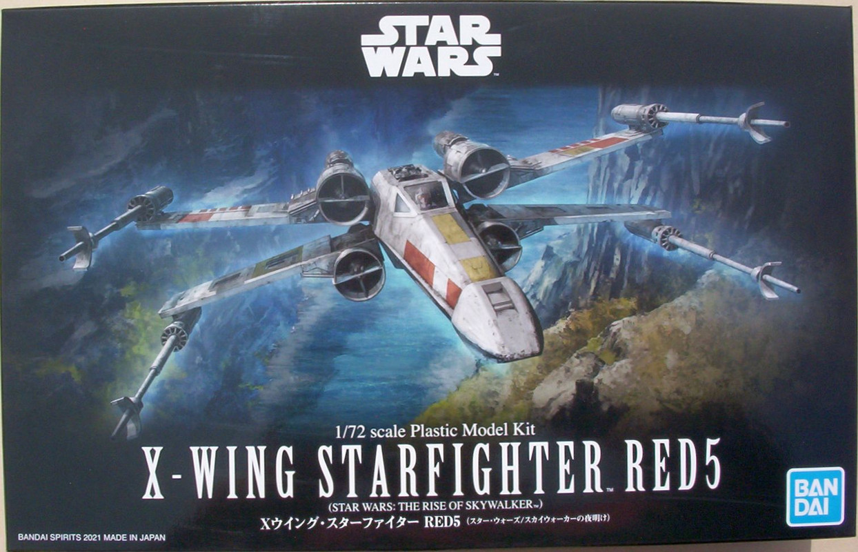 Bandai 72 5061554 X-Wing Starfighter Red 5
