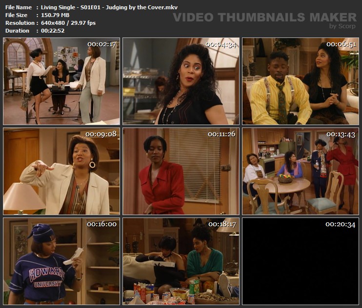 Living Single - S01E01 - Judging by the Cover.mkv
