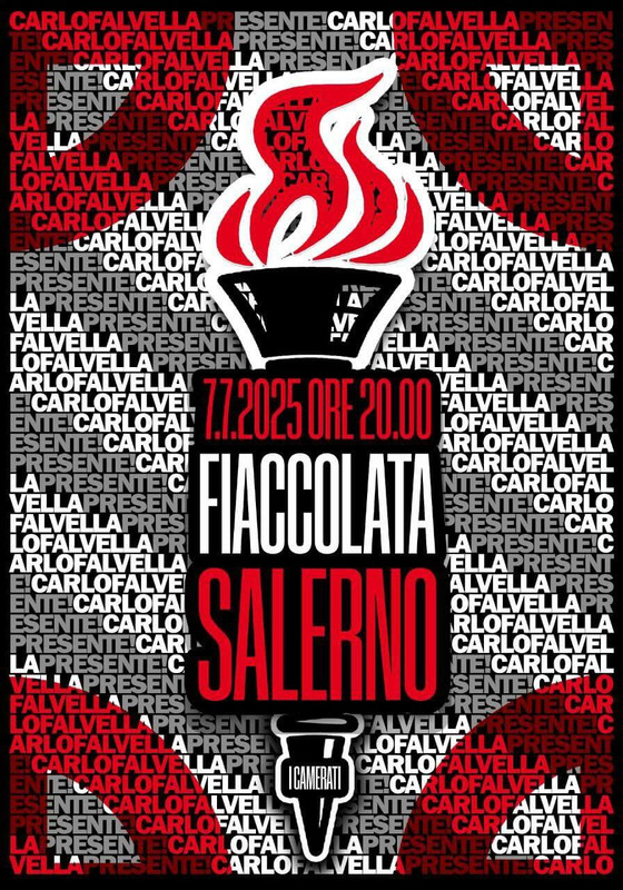 7 Luglio 2025: Fiaccolata per Carlo Falvella