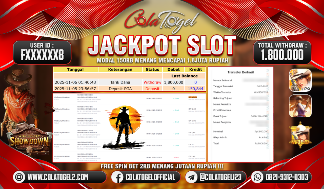 JACKPOT SLOT GACOR!!