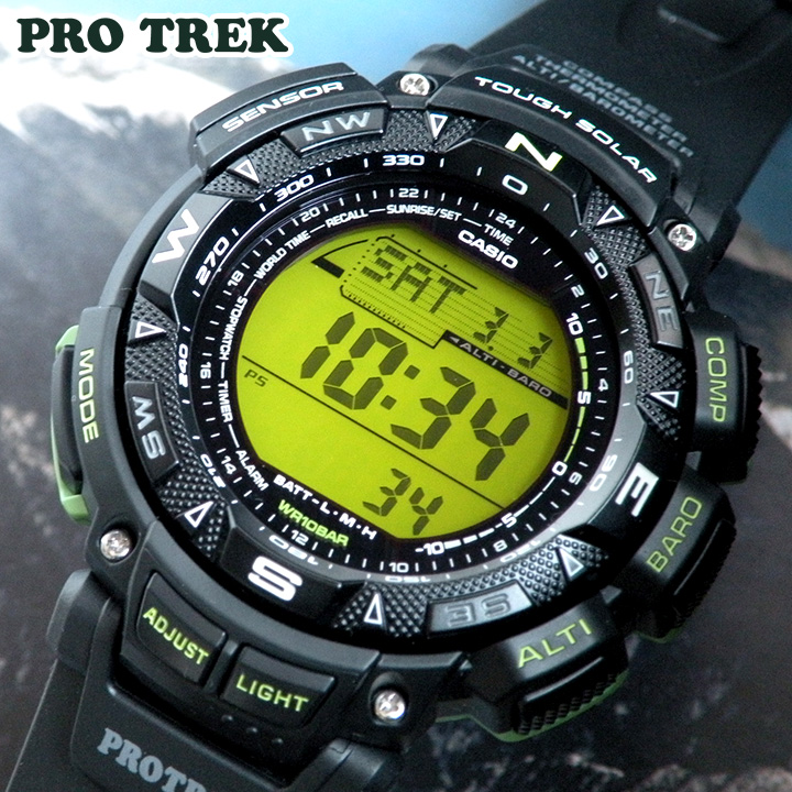 casio protrek green