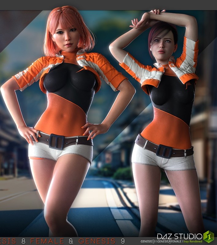 dForce Anigame Biker Chic G8F & G9