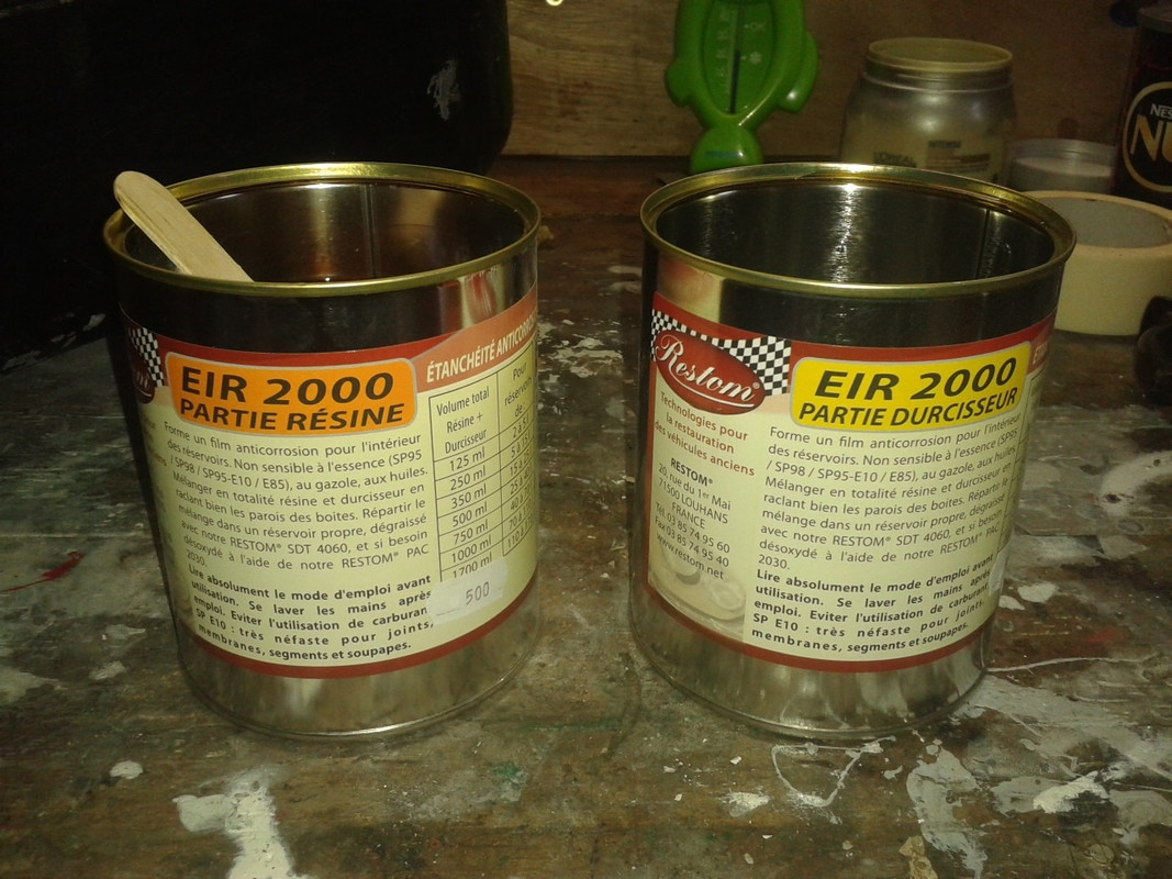 239 Préparation résine