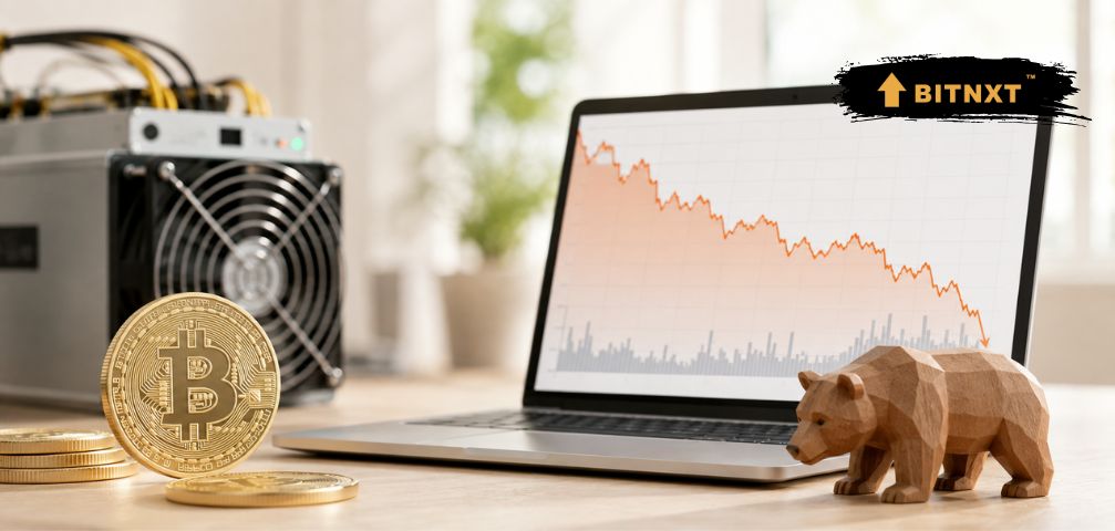 Bitcoin Enters First Hashrate Bear Market, Twenty One Capital CEO Says