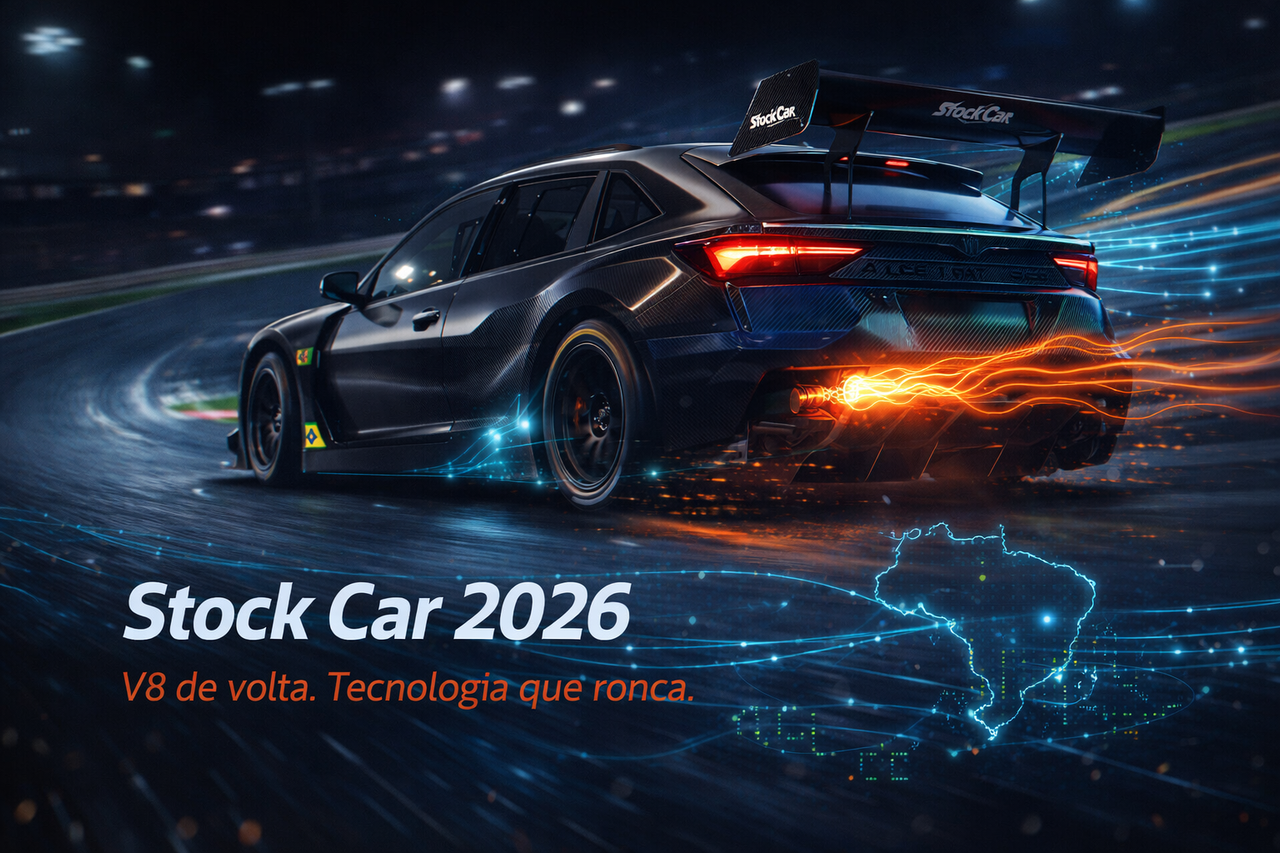 A Stock Car Brasil: a categoria nacional com mais tecnologia do esporte brasileiro — agora com o retorno dos V8