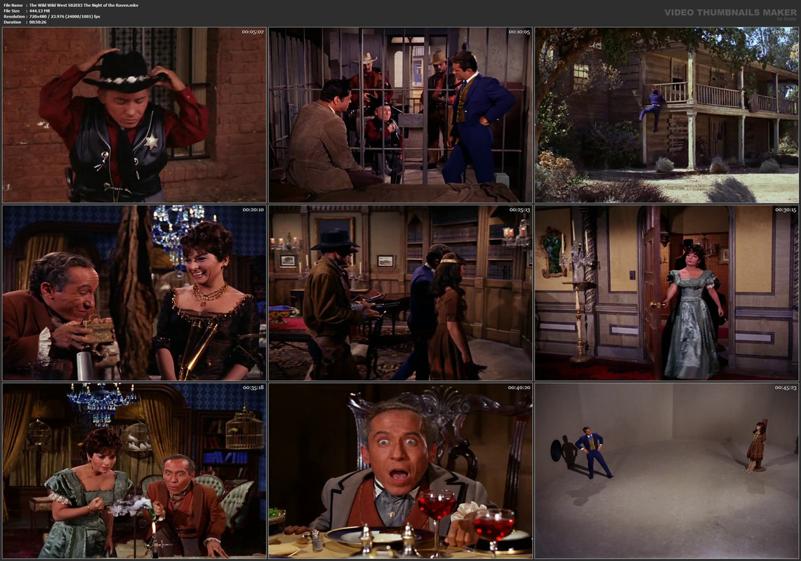 The Wild Wild West S02E03 The Night of the Raven.mkv