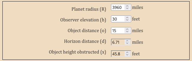 Horizon and Visibility 2