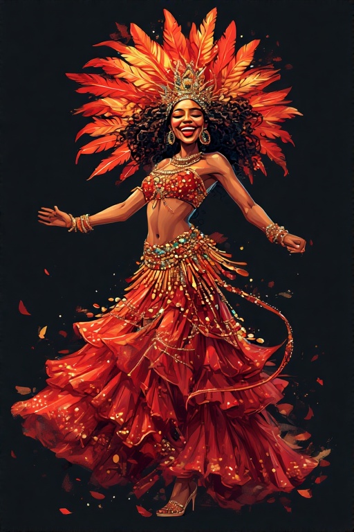 a-glamour-Afro-Brazilian-woman-9