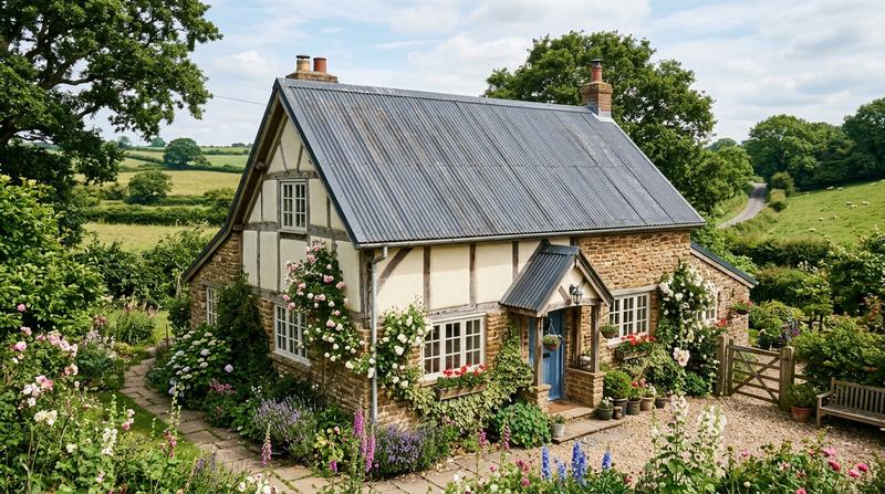 Кровля и интерьер загородного дома: как создать единый стиль снаружи и внутри