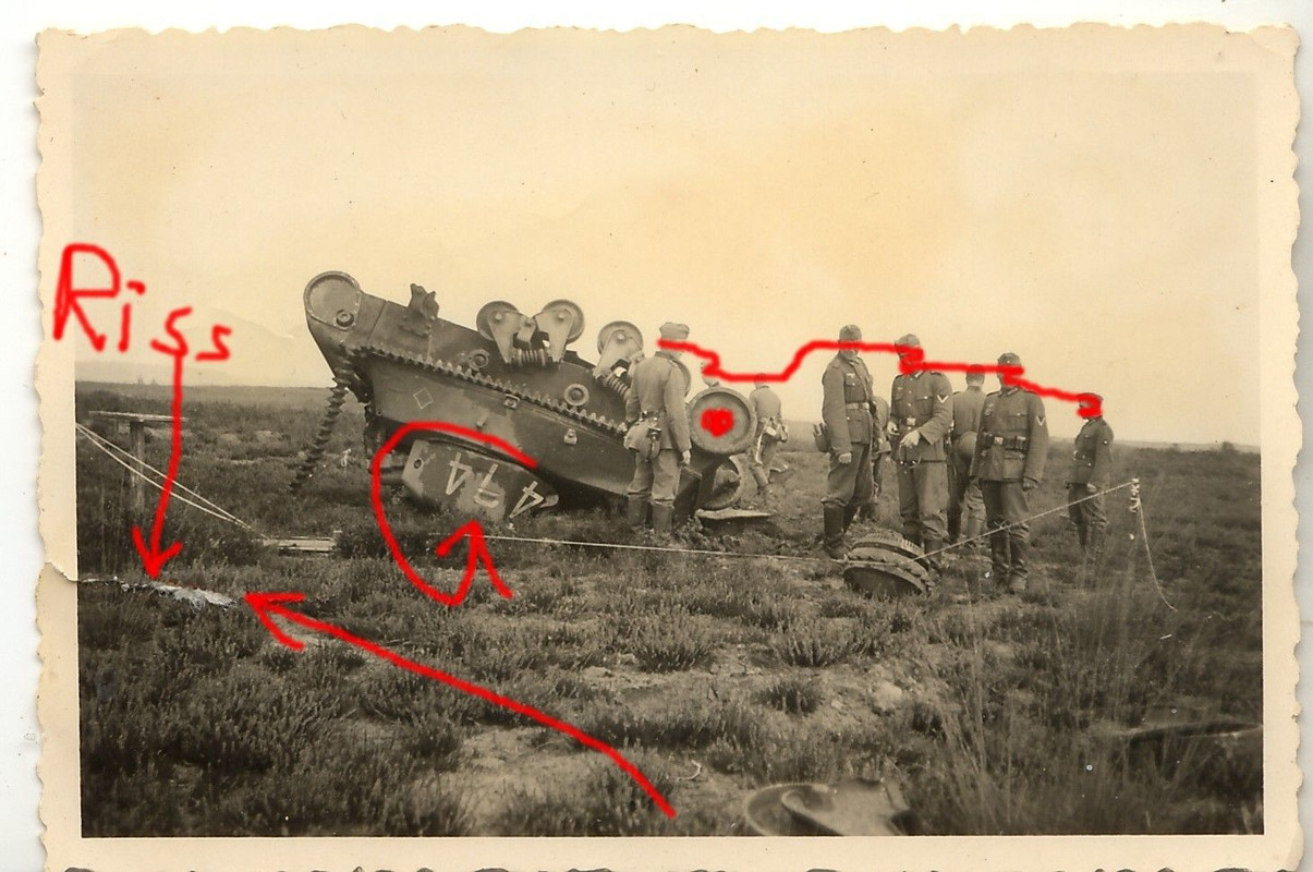 Frankreich französischer Panzer Typ Char Renault