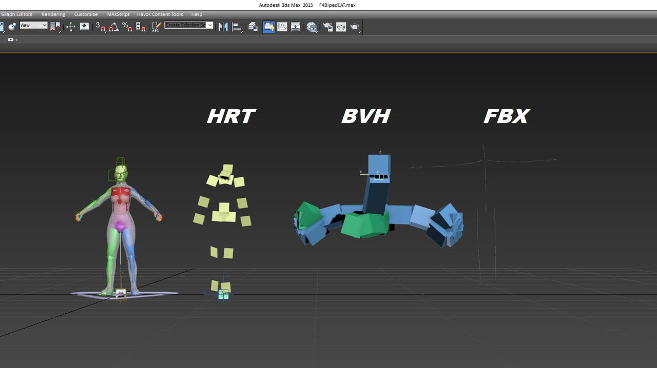 What is going on with all this MOCAP data? BVH, FBX, HTC, BIP..... : r/ 3dsmax