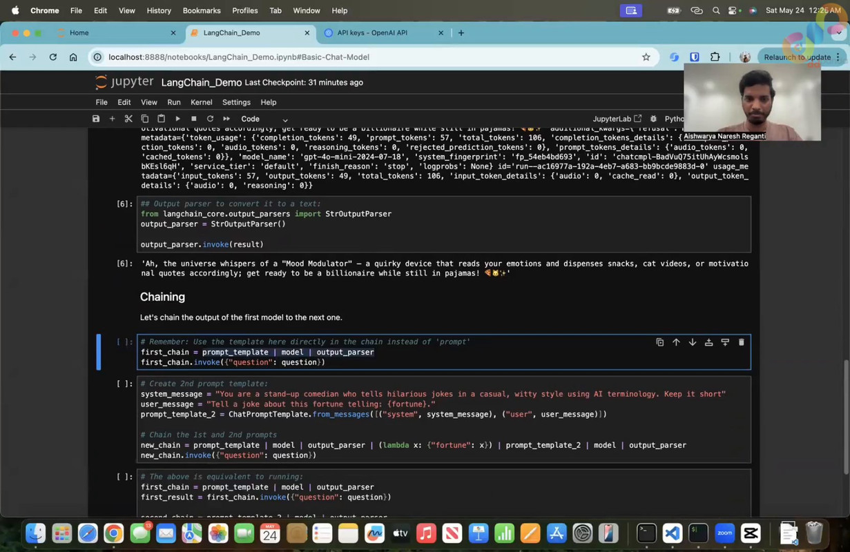 005 Longchain Setup and Demo 0003 00 14 56 screenshot