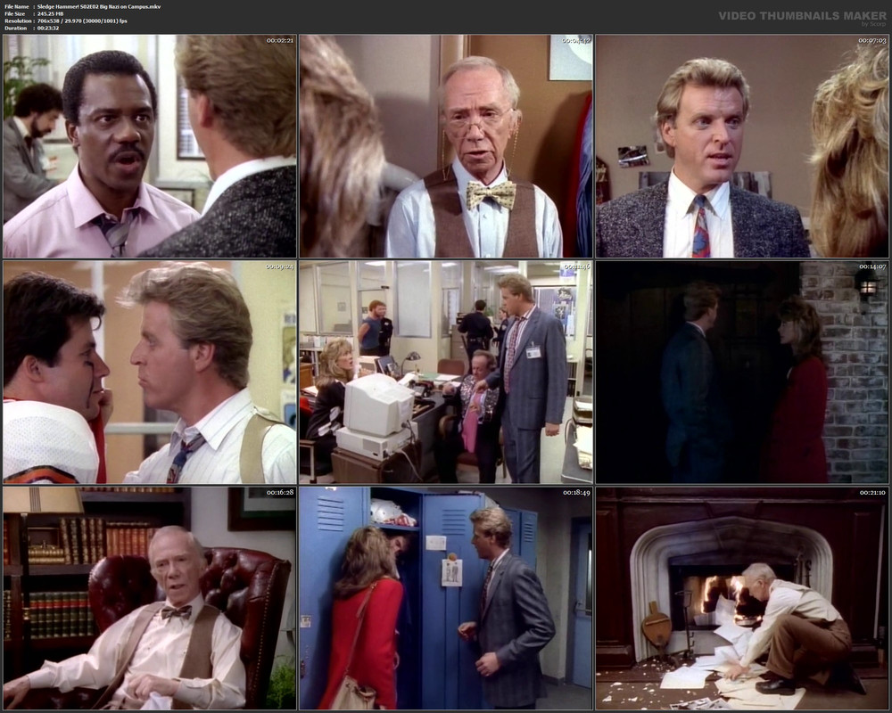 Sledge Hammer! S02E02 Big Nazi on Campus.mkv