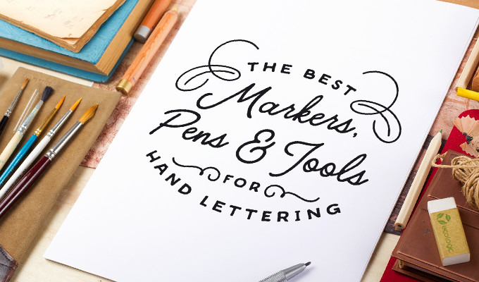 Adding Your Modern Calligraphy And Hand Lettering To Leaves English