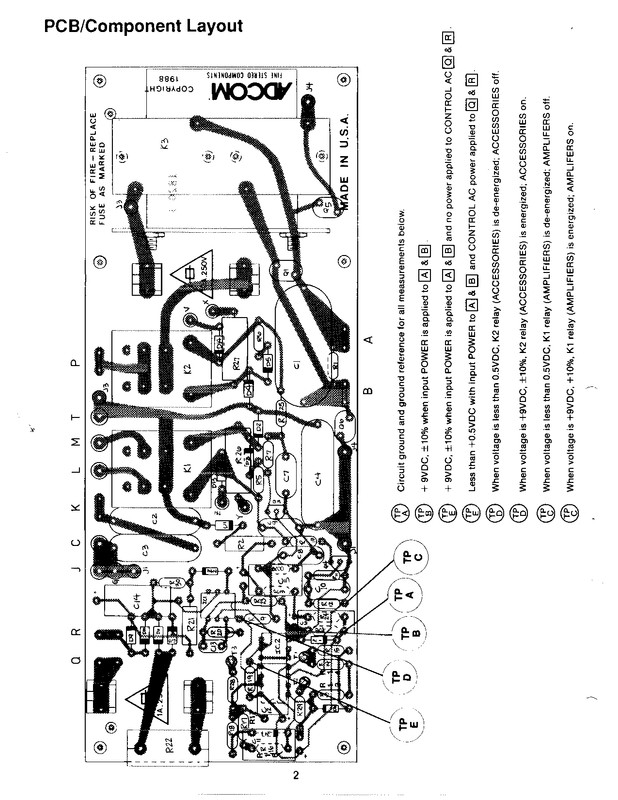 Adcom ACE 515 service manual - Page 3