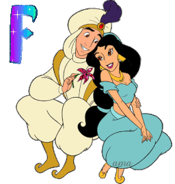 Aladin y Jazmín de Aladdin  F