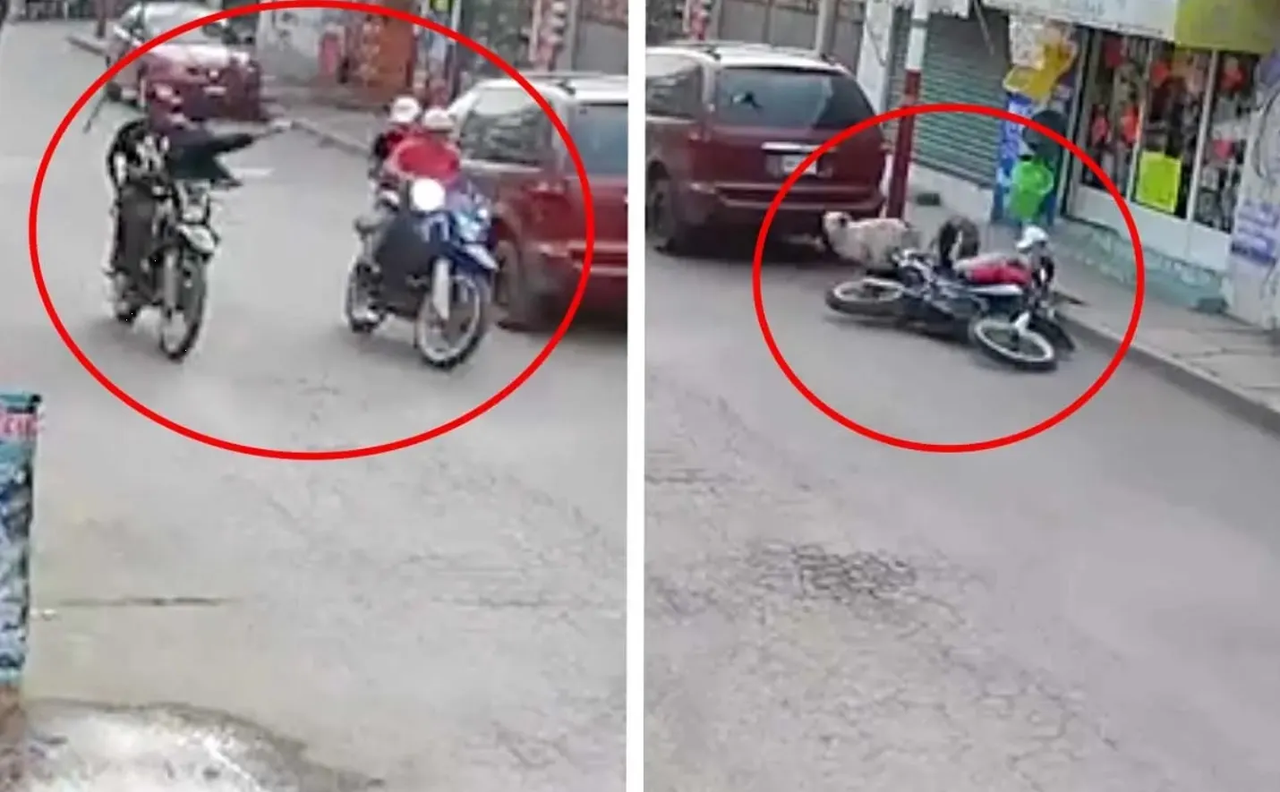 Motociclistas se enfrentan a balazos y dejan un muerto en Tláhuac: fuerte video