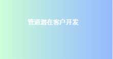 管道潜在客户开发