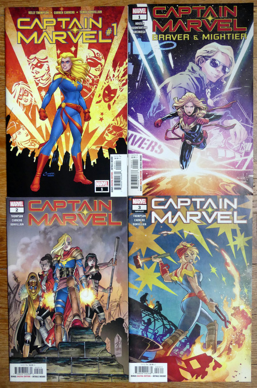 2 COMICS MARVEL CAPTAIN MARVEL N 1 à 3 1 MARVEL 1 18