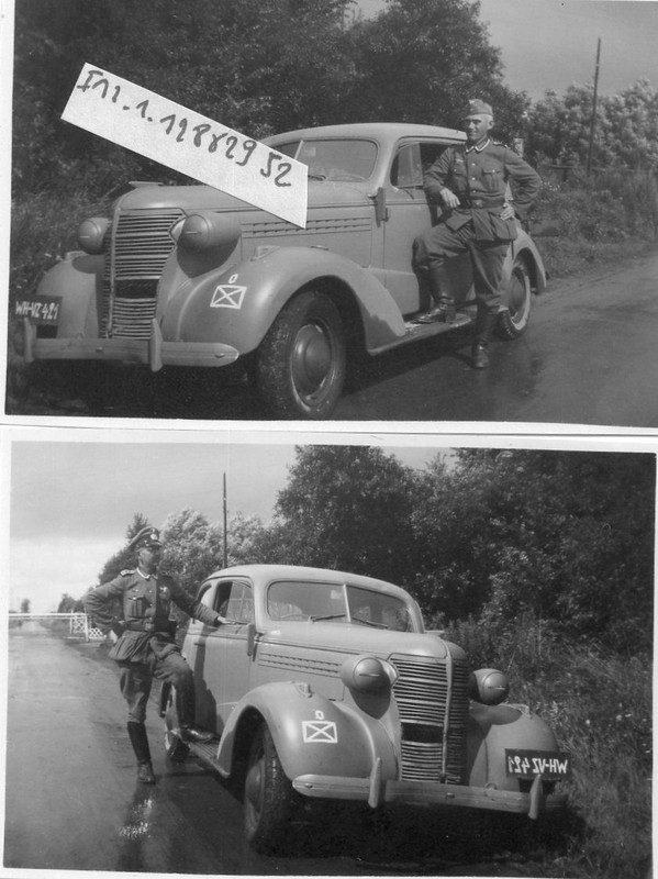 Fotos Wehrmacht PKW  Prunkstück  Beute Wagen