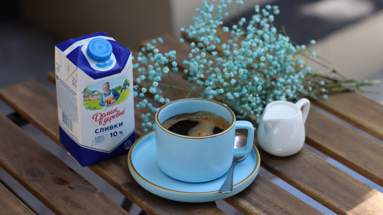 Американо со сливками (250мл)