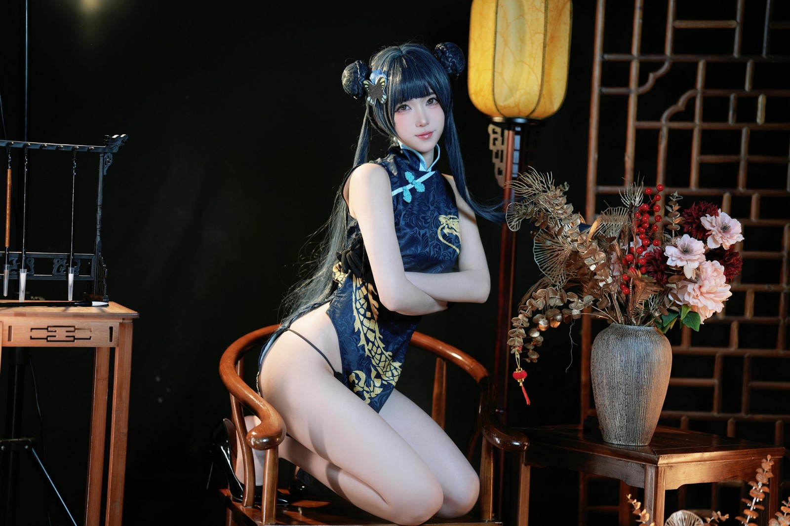 宮本桜 蔚蓝档案 龙华妃咲 Cosplay 写真｜人气角色 高清图集（42P｜124MB）插图